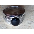 Silver Ring - Straight Dots