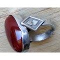 Silver Ring - Two Hearts