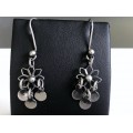 Silver Earrings - Deux Fleurs