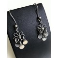 Silver Earrings - Deux Fleurs