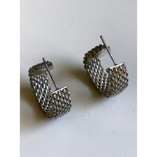 Silver Earrings - Duo Loops