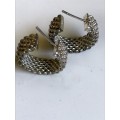 Silver Earrings - Duo Loops