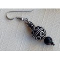 Silver Earrings - Lantern