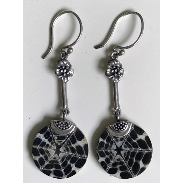 Silver Earrings - Little Spider