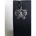 Silver Earrings - Papillon Argento