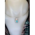 Silver Choker - Beetle Scarab