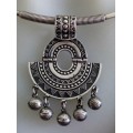 Silver Choker - Soul Mate Amulet
