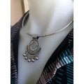 Silver Choker - Soul Mate Amulet