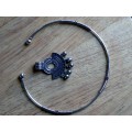 Silver Choker - Soul Mate Amulet