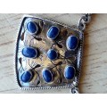 Silver Necklace - Lapis Lazuli Wonder