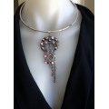 Silver Choker - Nile Rainbow