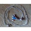 Silver Pendant - Lotus Trio Tone