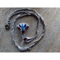 Silver Pendant - Lotus Trio Tone