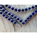 Silver Necklace - Sapphire Trail