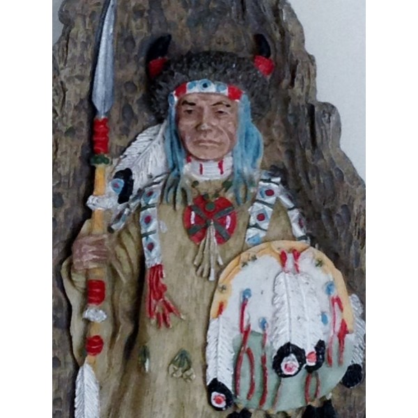 Sitting Bull Sioux Chief Plaque