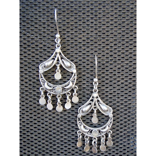 Silver Earrings - Setara