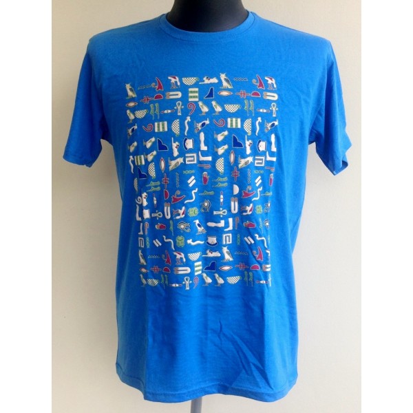 Hieroglyphic Egyptian Organic T-Shirt