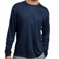 Egyptian Organic Cotton T-Shirts BLACK Long Sleeves