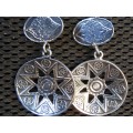 Silver Earrings - Tamania
