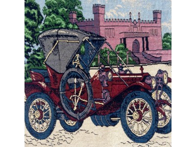 Tapestry Cushion Cover - Voiture