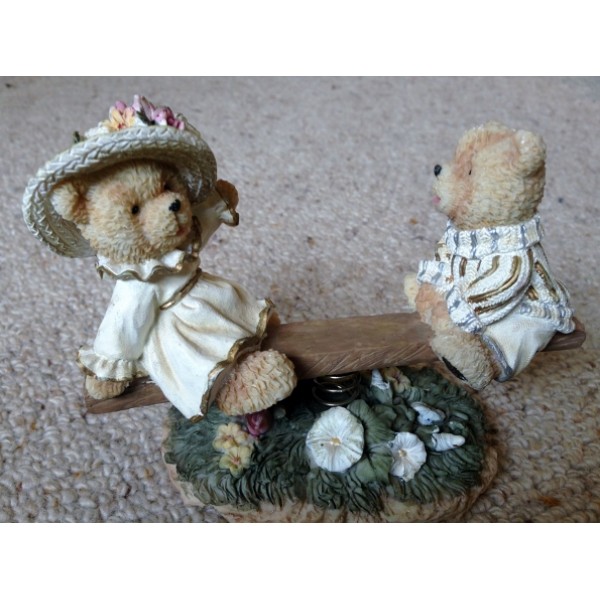 Teddy Bears Seesaw Playtime