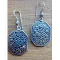 Silver Earrings - Terss