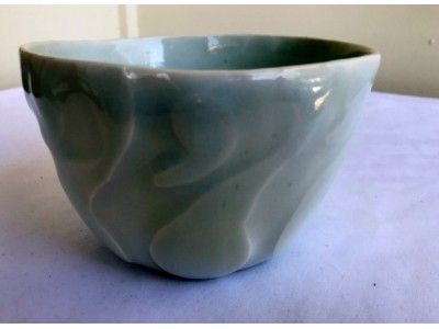 Abstract Pattern Porcelain Bowl