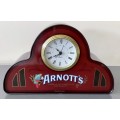 Arnott's Vintage Tin Clock