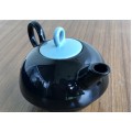 Black Ceramic Tea Pot