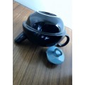 Black Ceramic Tea Pot