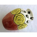 Eight Yellow Flowers Vase