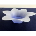 Floral Frosted Glass