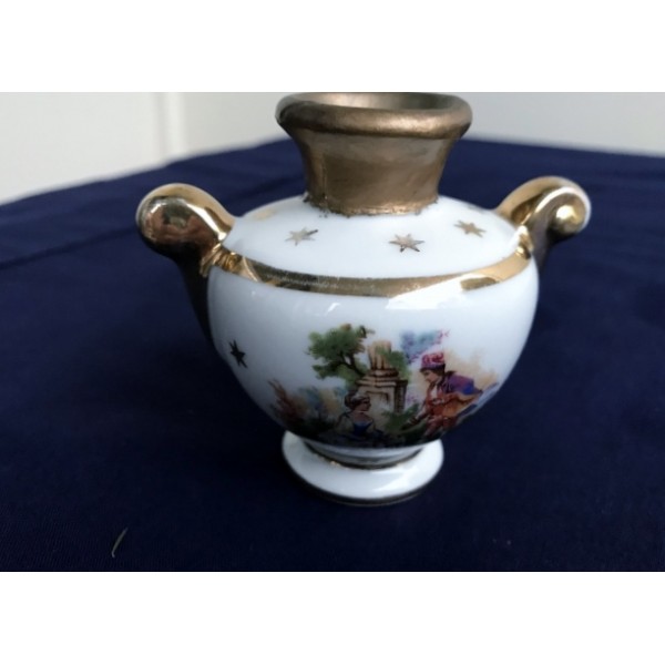 Limoges Miniature Urn-Vase