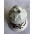 Vintage German Christmas Bell and Bonus Plate