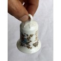 Vintage German Christmas Bell and Bonus Plate