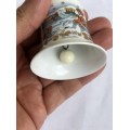 Vintage German Christmas Bell and Bonus Plate