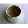 White Coiled Ceramic Vase