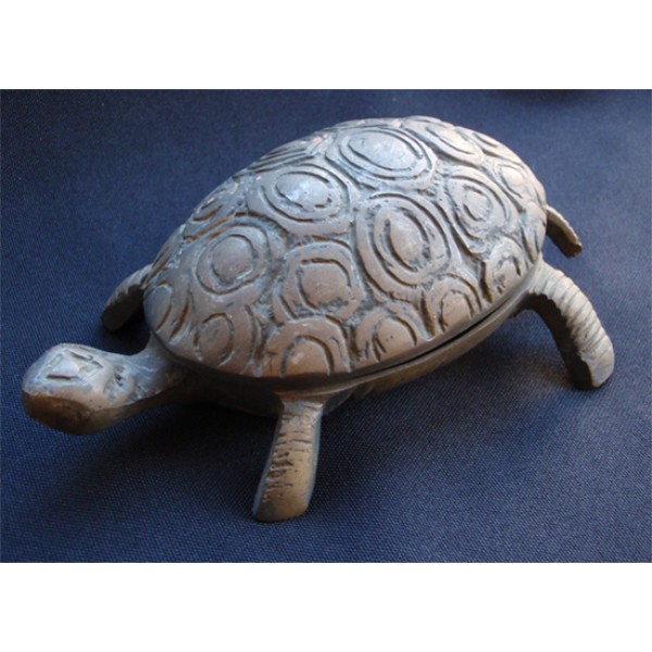 Brass Turtle Box