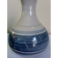Blue on White Vase