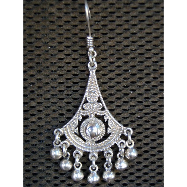 Silver Earrings - Zammar