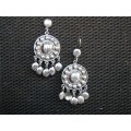 Silver Earrings - Amar