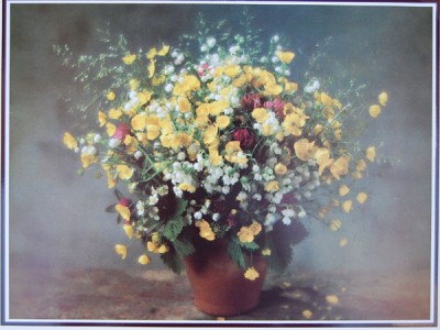 Print Art - Bouquet of Yellow Flowers