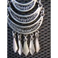 Silver Earrings - Croissants