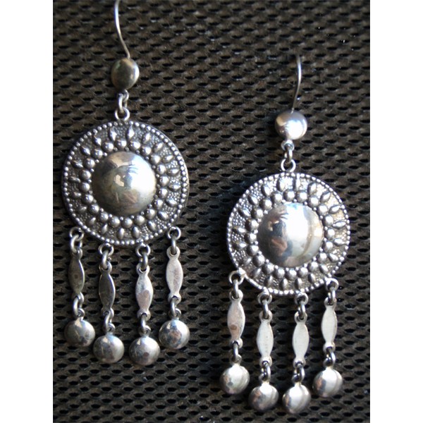 Silver Earrings - Ya Shamsi