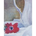 Print Art - White Vase 