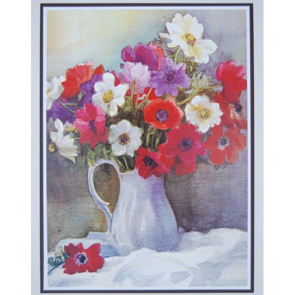 Print Art - White Vase 