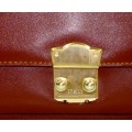 Leather Wristlet Clutch